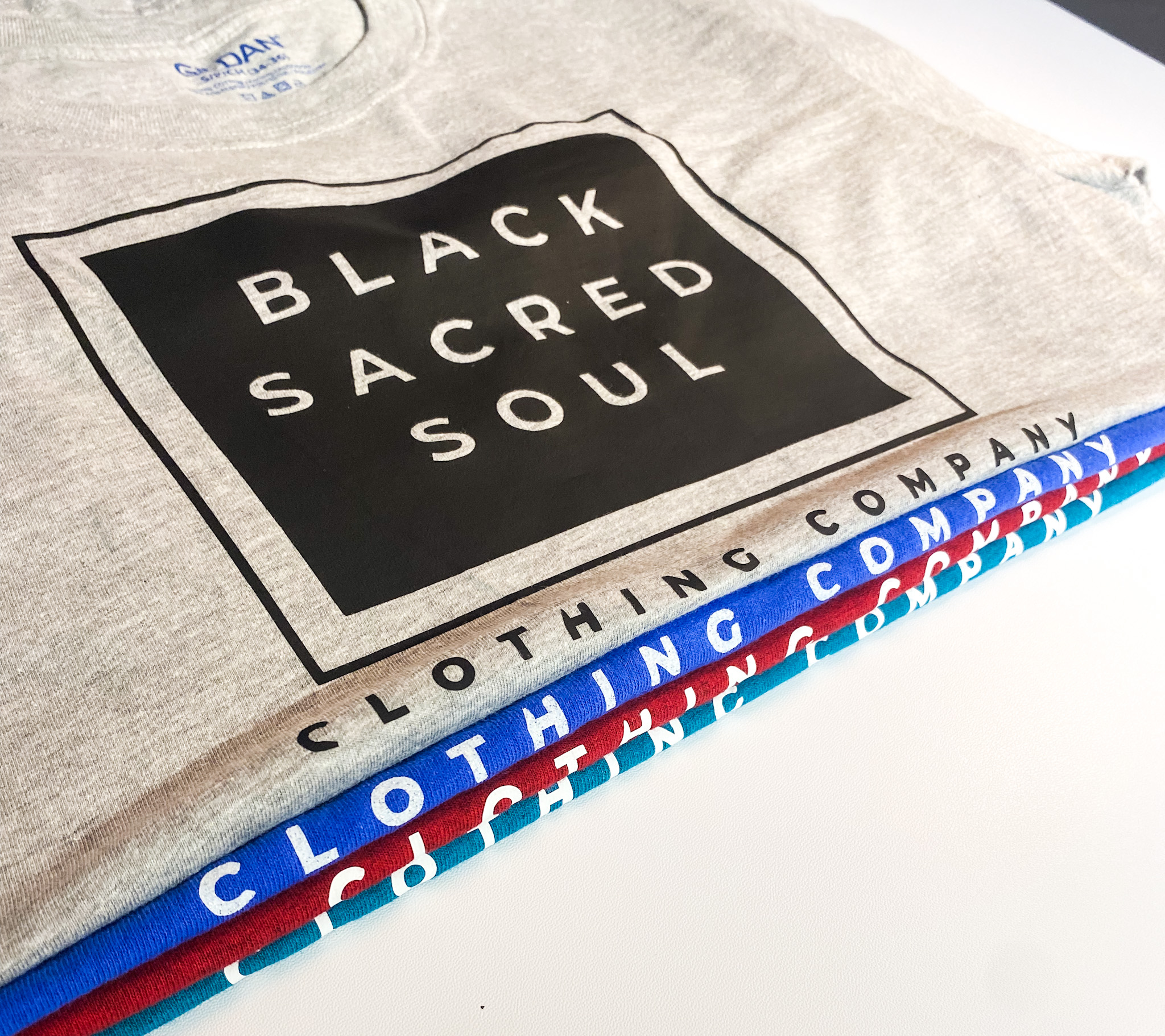 Black Sacred Soul Logo T-Shirt