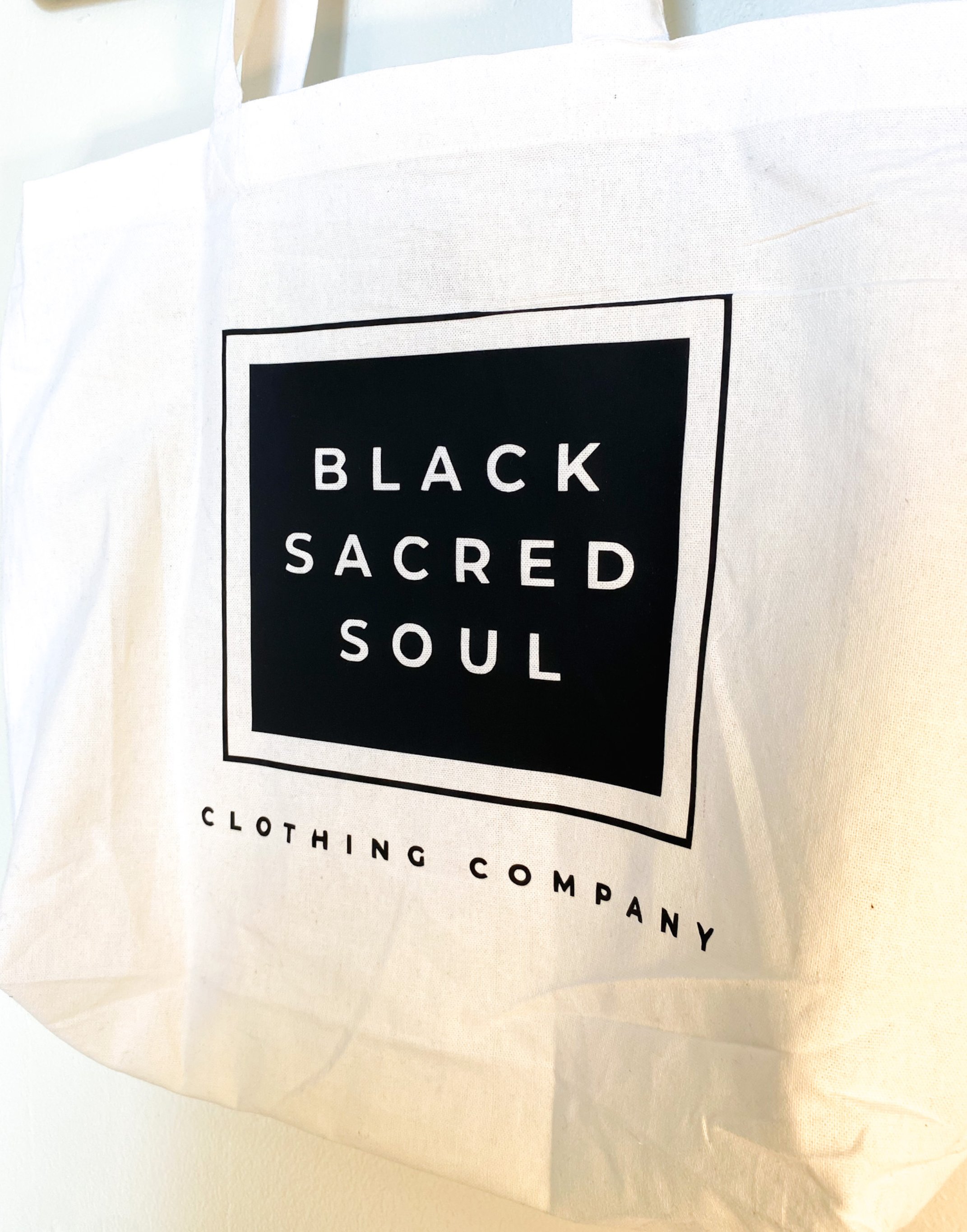 Black Sacred Soul Tote Bag